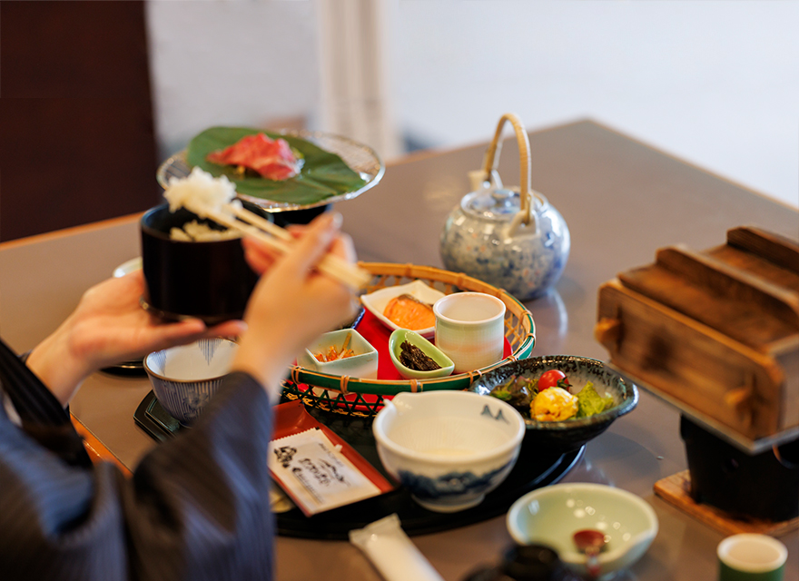 和朝食
